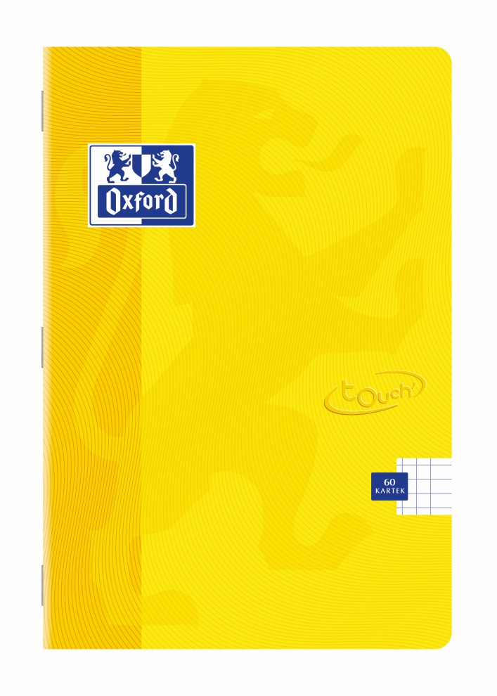 Zeszyt gładki A5/60 Oxford Touch 90g mix kolorów