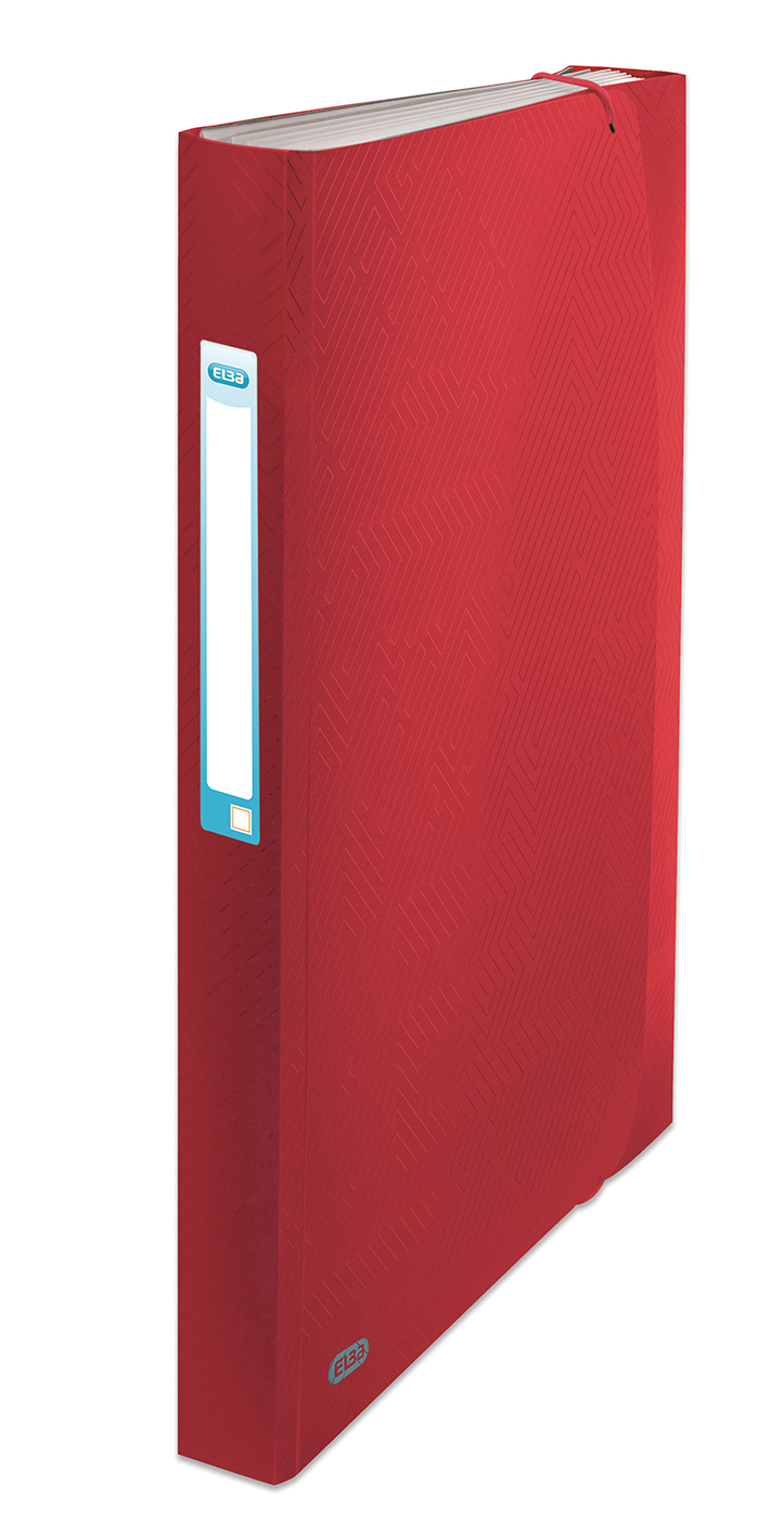Teczka harmonijkowa Elba Urban A4+/13 przegród PP czerwona