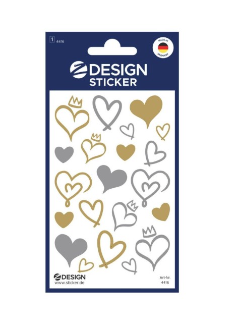 Naklejki Z-Design serca 4416 Avery
