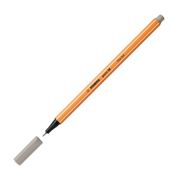 Cienkopis Stabilo Point 88/93 szary ciepły