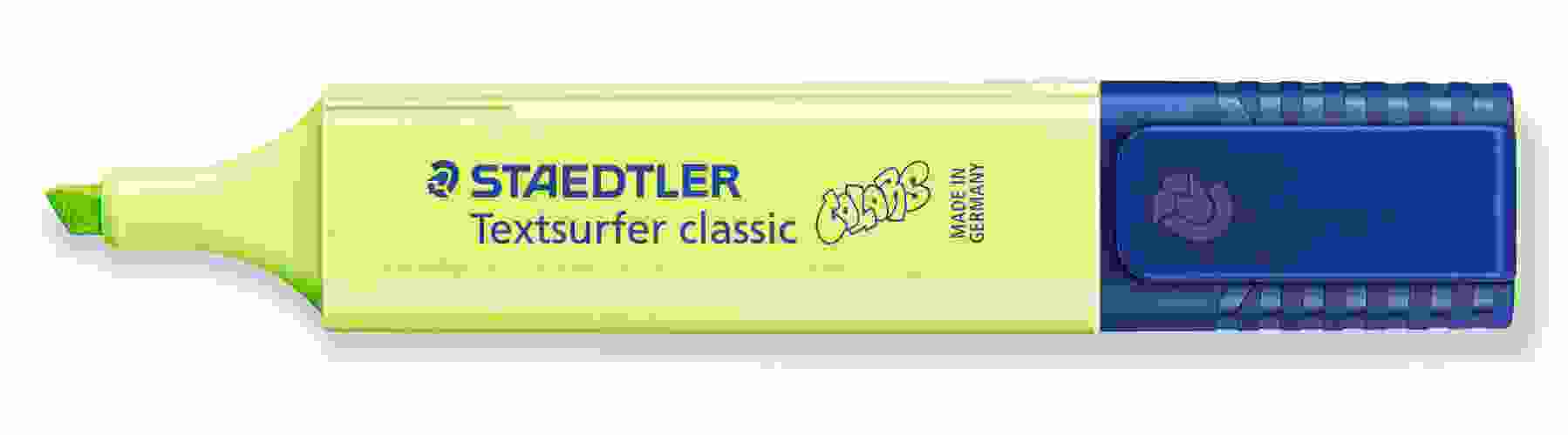 Zakreślacz Classic Colors Staedtler pastelowy limonkowy