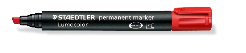 Marker permanentny Staedtler S350 sciety czerwony S 350-2