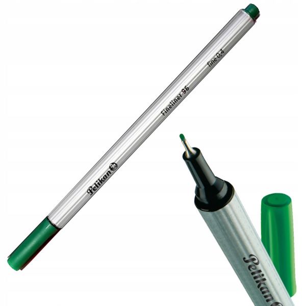 Cienkopis Pelikan 96 0,4mm neon zielony 31237 Herlitz