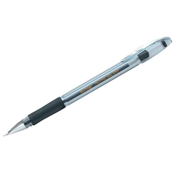 Długopis Techno-Gel Grip 0,5mm czarny Berlingo