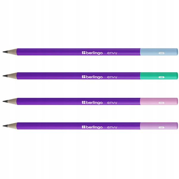 Ołówek drewniany Brelingo okrągły HB Envy 357003 CDC