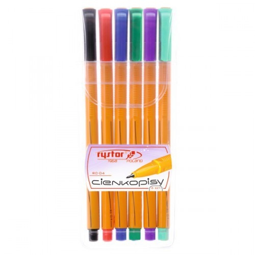 Cienkopis Rystor RC-04 6kol.