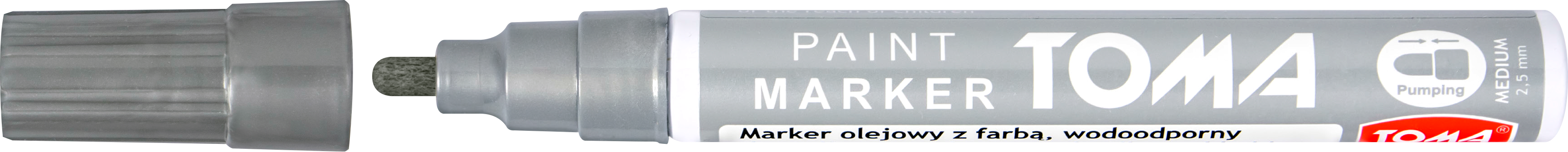 Marker olejowy Toma TO-440 szary