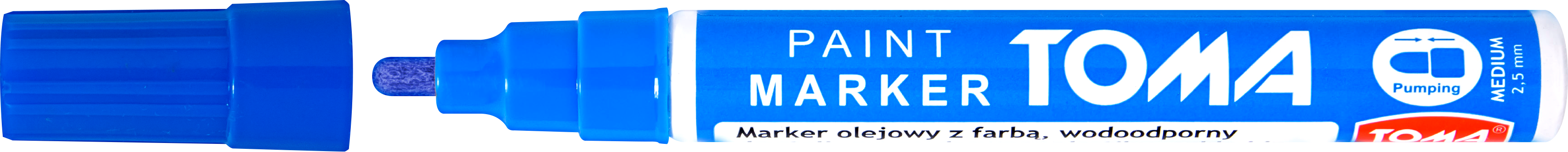 Marker olejowy Toma TO-440 niebieski