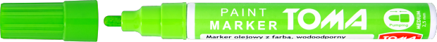 Marker olejowy Toma TO-440 zielony neonowy