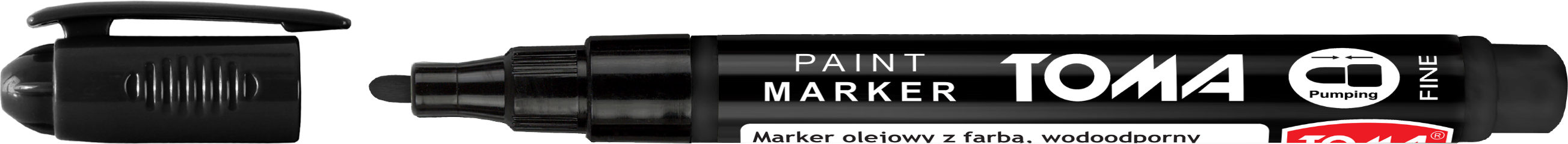 Marker olejowy Toma TO-441 czarny