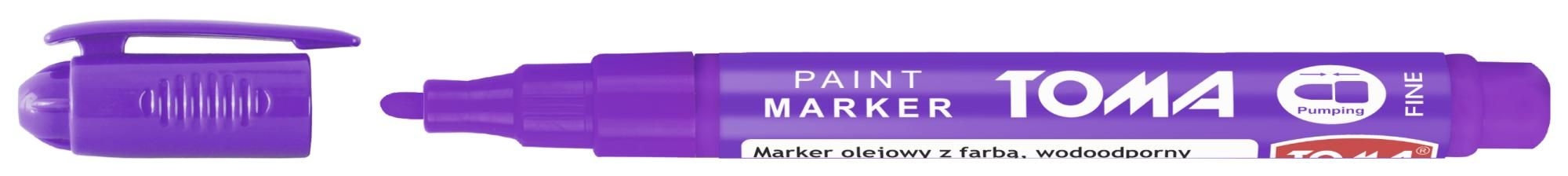 Marker olejowy Toma TO-441 fioletowy