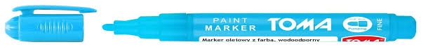Marker olejowy Toma TO-441 jasnoniebiski