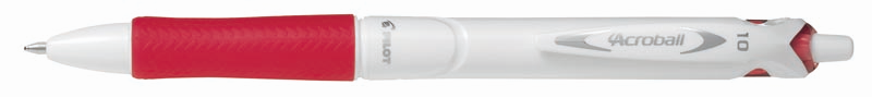 Długopis Acroball Pure White Pilot czerwony
