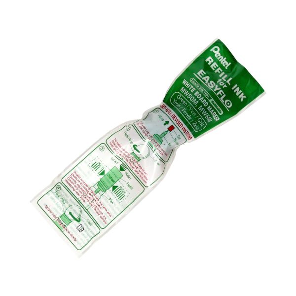 Wkład do markera MW50m zielony Easyflo Pentel MWR1-D