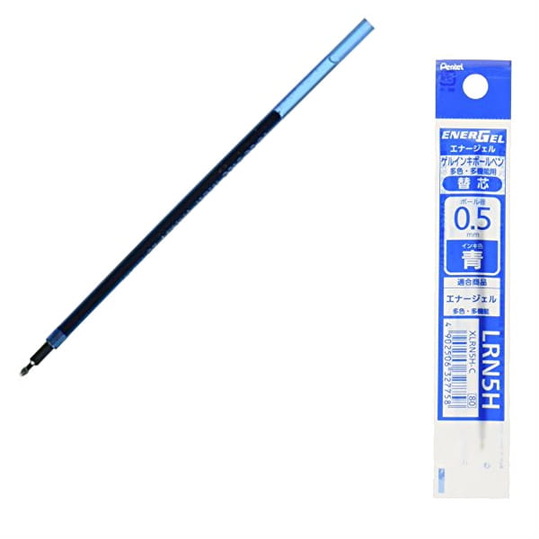 Wkład do cienkopisów kulk. Energel 3 niebieski XLRN5H-C