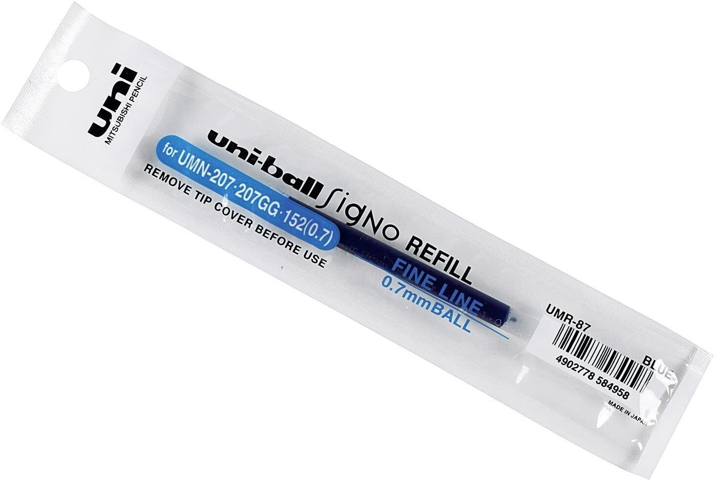 Wkład żelowy Uni UMR-87 (do UMN-207) niebieski