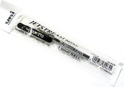 Wkład pióro kulk. aut. Uni SXR-10 czarne (SXN-210) JETSTREAM