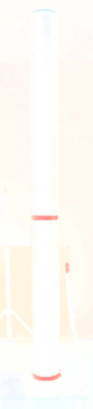 Tuba do rysunków Leniar regulowana 75mm/120-160cm czarna (A1-A0)