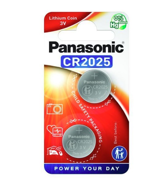 BATERIA PANASONIC CR2025L/2BP (2 SZTUKI) BLISTER