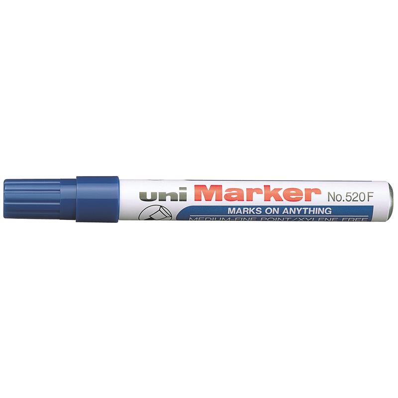 Marker Uni 520 niebieski