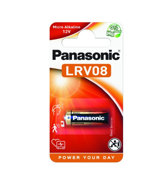 Bateria Panasonic 12V LRV08 (1)  23A 12V