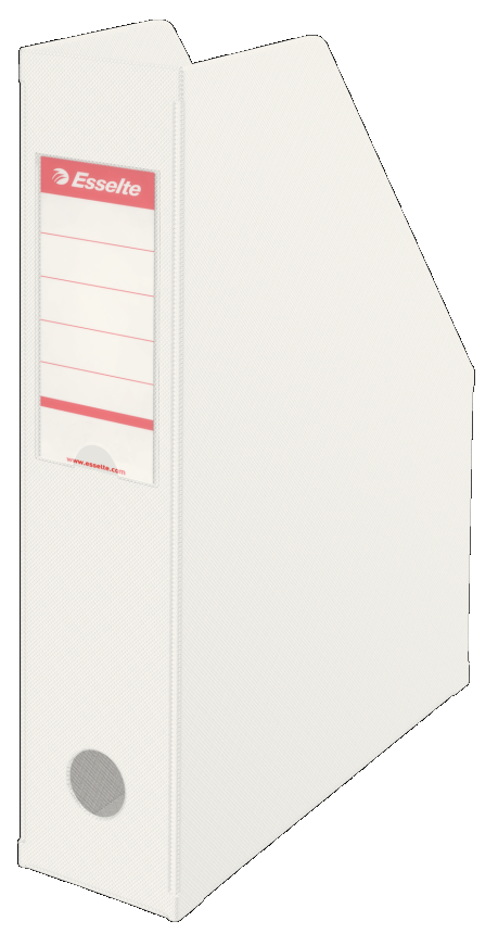 Pojemnik Esselte PCV ścięty składany A4/70 biały