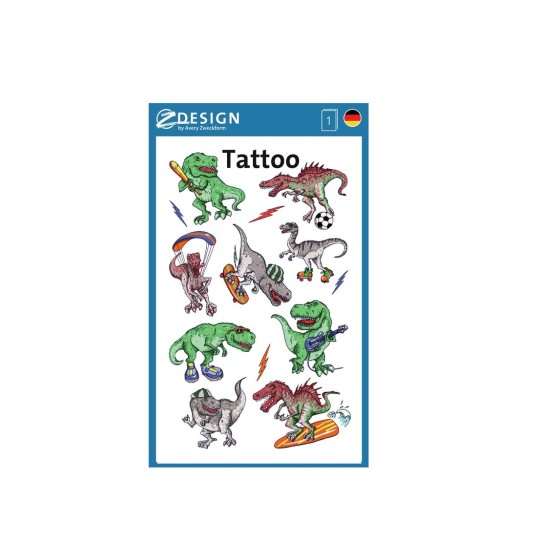 Naklejki Z-Design tatuaże -  Dinozaury  Avery