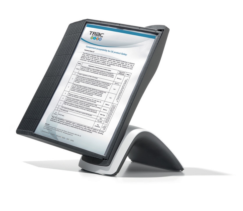 Zestaw stołowy paneli prezentacyjnych Sherpa Style A4/10 Durable