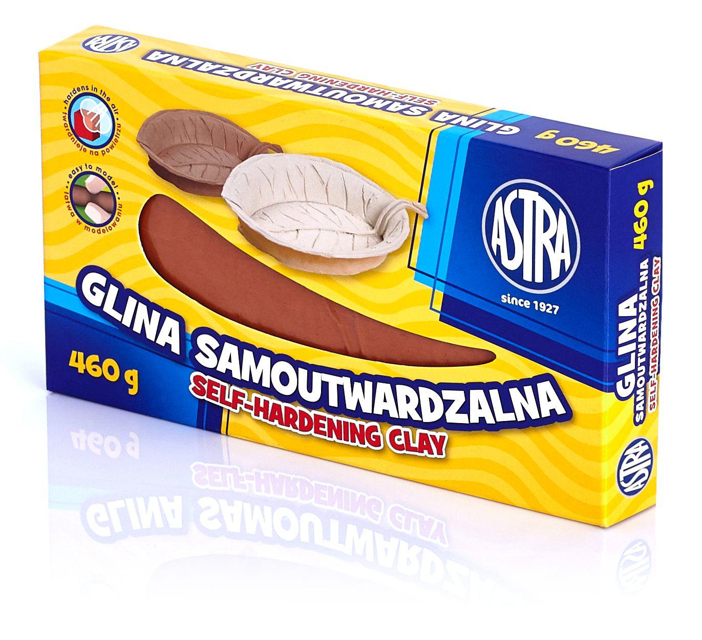 Glina samoutwardzalna Astra 460g terakota 83810909
