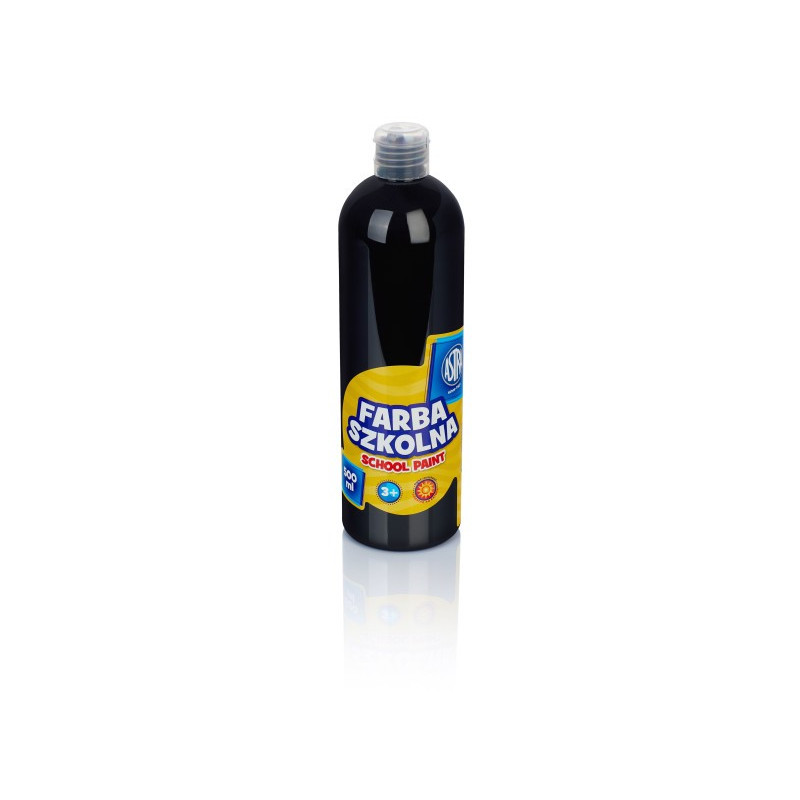 Farba szkolna Astra 500 ml czarna