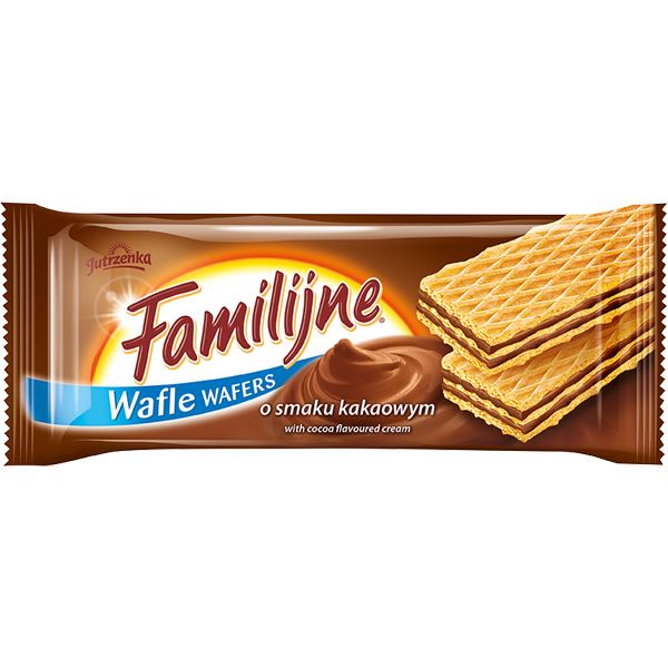 Wafle Familijne kakaowe 180g