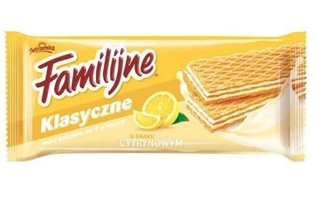 Wafle familijne cytrynowe 180g