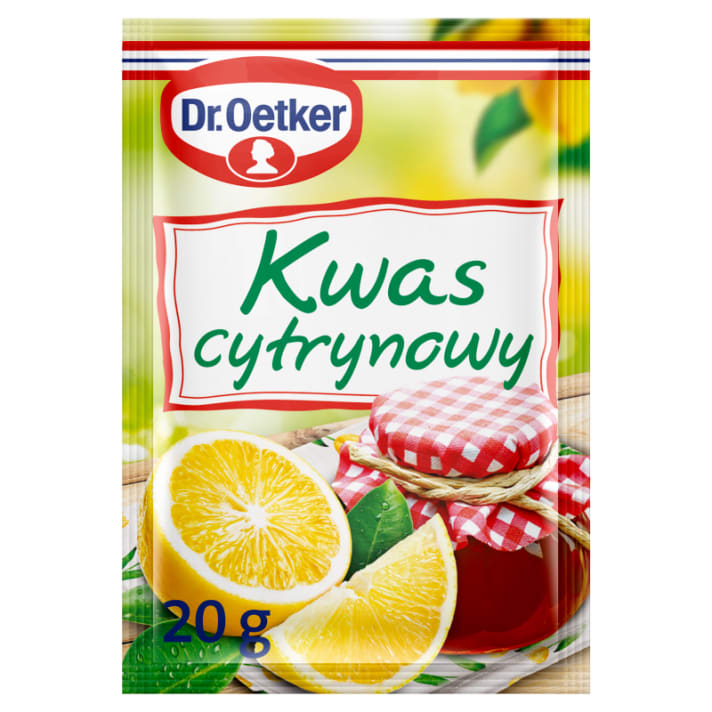Kwasek cytrynowy Dr. Oetker 20g