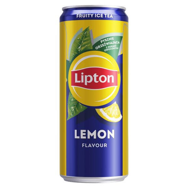 Napój Lipton Lemon 20% juice 330ml /puszka