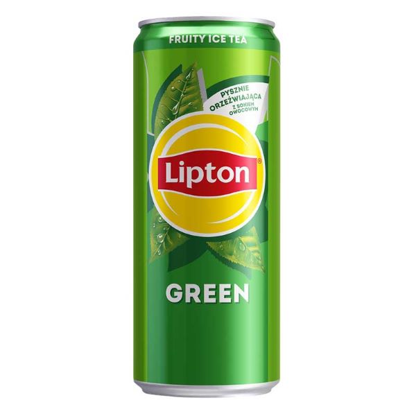 Napój Lipton Green 20% juice 330ml /puszka