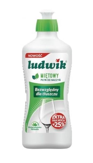 Płyn do naczyń Ludwik 450g Mięta