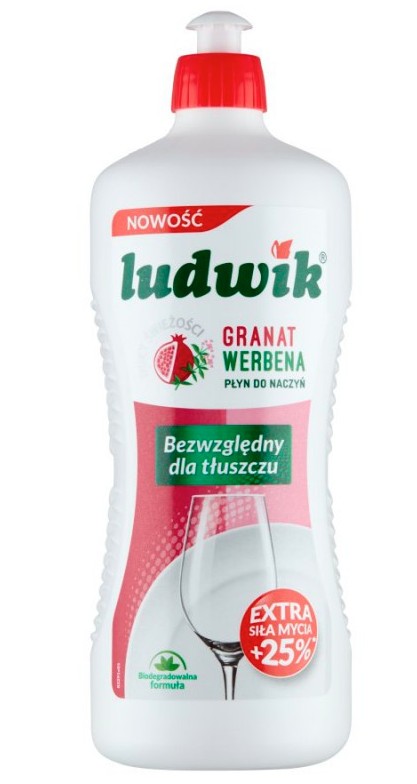 Płyn do naczyń LUDWIK granat & werbena 900ml