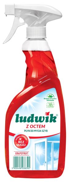 Płyn do szyb Ludwik Grapefruit z octem 0,6l