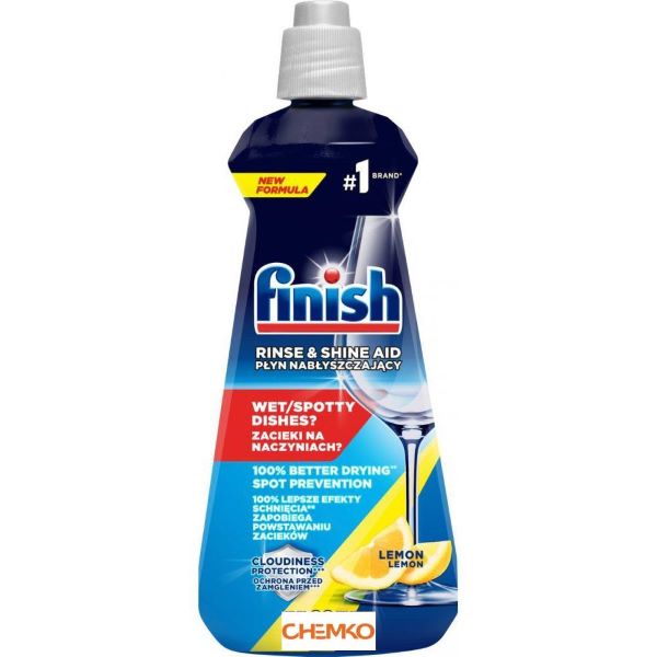 Płyn nabłyszczający do zmywarek Finish 400ml Regular/Cytryna