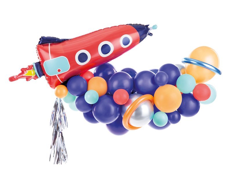 Girlanda balonowa Rakieta 154x130cm GBN9 PartyDeco