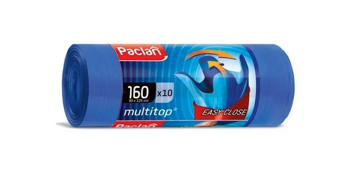 Worki na śmieci  160l (10szt) Multi-Top Paclan