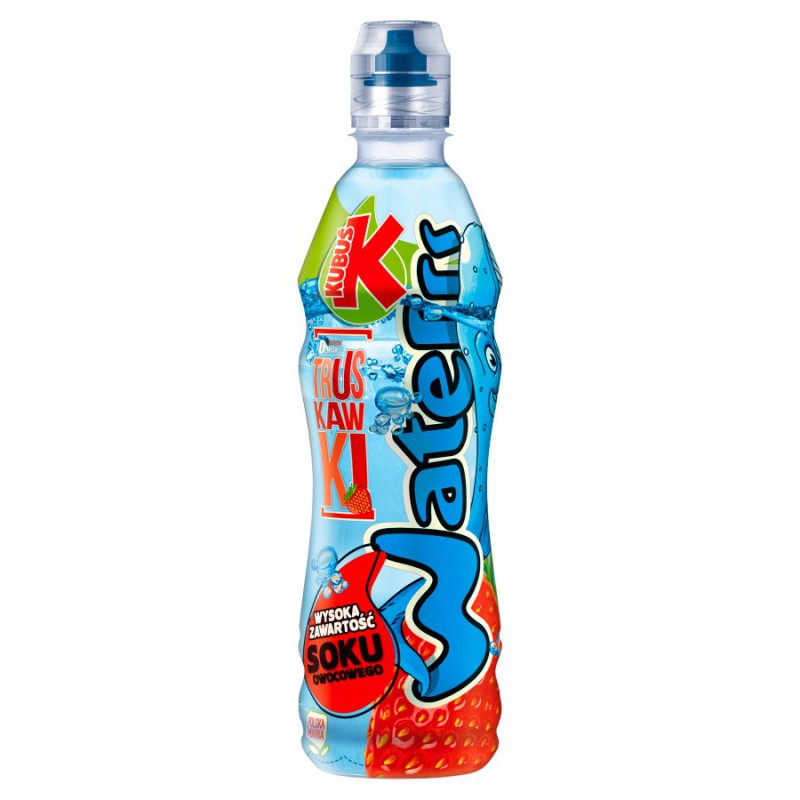 Kubuś Water 500ml truskawka