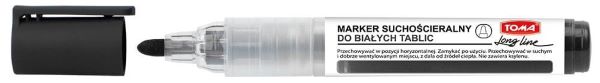 Marker do tablic Long Line 1000m Toma TO-265 3 2 okrągły czarny