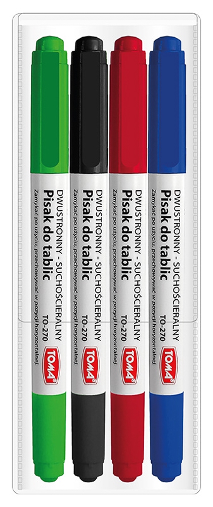 Pisaki such. dwustronne (4 kol.) Toma