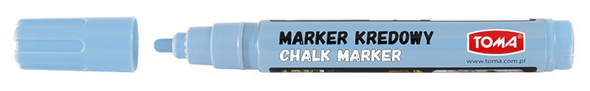Marker kredowy Toma TO-292 pastelowy niebieski 4,5mm