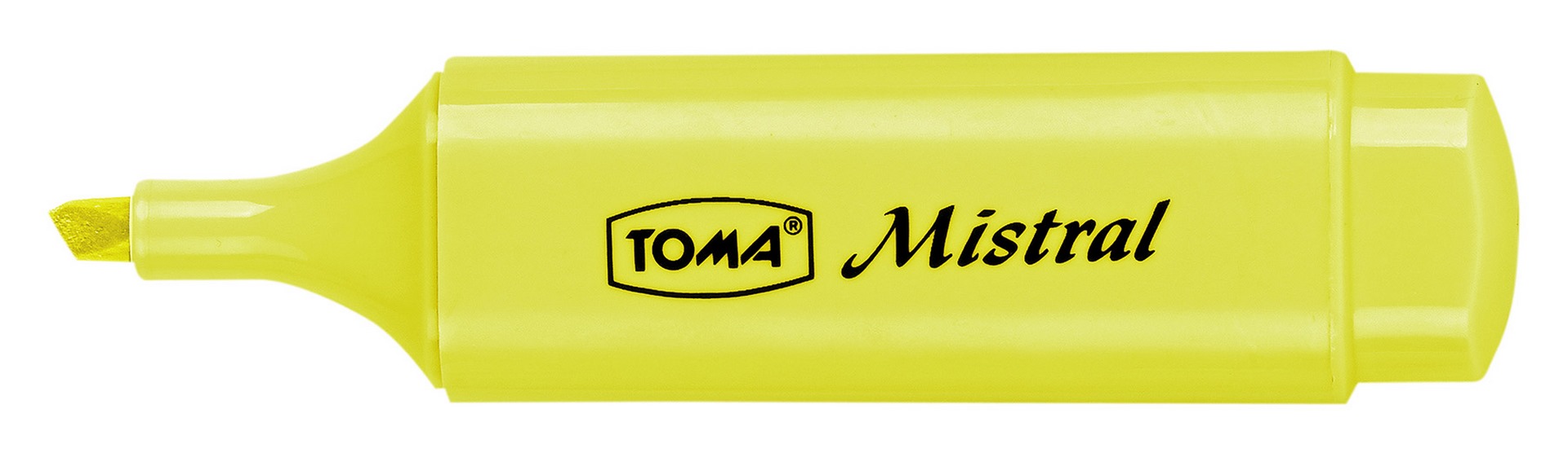 Zakreślacz Toma Mistral pastelowy żółty