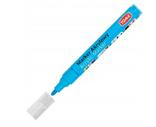 Marker akrylowy jasnoniebieski TO-402 Toma
