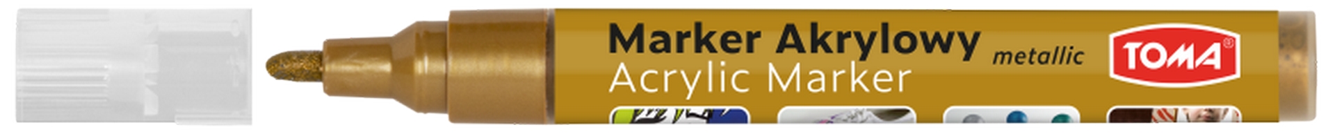 Marker akrylowy TO-402 Toma żółty