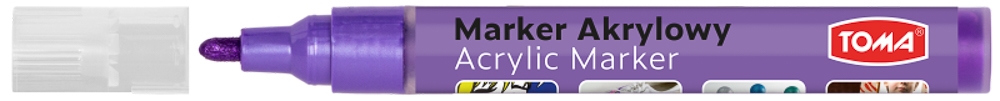 Marker akrylowy TO-402 Toma fioletowy