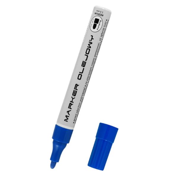 MARKER OLEJOWY ECONOMY NIEBIESKI TOMA TO-420